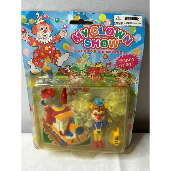 Mego Other - Vintage RARE Toy My Clown Show Slap on Stunts